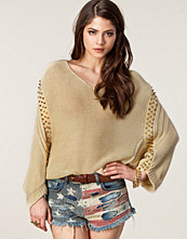Club L Wide Knit Stud Sweater