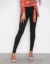 Gina Tricot Skinny low waist superstretch jeans Black