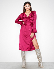 Glamorous Wrap Frill Dress