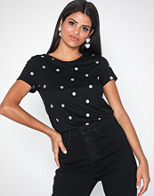 Only Onlisabella S/S Foil Aop Top Noos