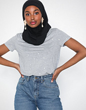 Only Onlisabella S/S Foil Aop Top Noos