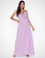 Glamorous V Neck Wrap Maxi Dress