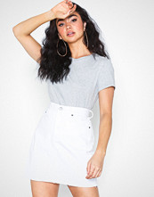 Dr.Denim Mallory Denim Skirt Hvit
