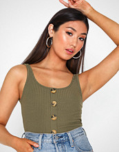 Only Onlnella S/L Button Top Jrs