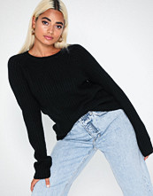 Object Collectors Item Objnonsia Rib L/S Knit Pullover Noo Svart