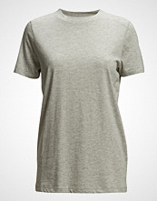 Selected Femme Slfmy Perfect Ss Tee Box Cut Noos T-shirts & Tops Short-sleeved Grå SELECTED FEMME