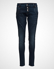 Cream Baiily Power Stretch Jeans Skinny Jeans Blå CREAM