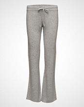 Davida Cashmere Pants Vide Bukser Grå DAVIDA CASHMERE