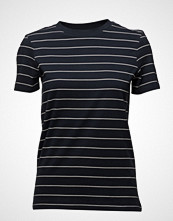Selected Femme Slfmy Perfect Ss Tee Thin Stripe Noos T-shirts & Tops Short-sleeved Blå SELECTED FEMME