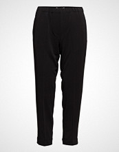 Samsøe & Samsøe Hoys Pants 6528 Bukser Med Rette Ben Svart SAMSØE & SAMSØE