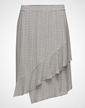 DESIGNERS, REMIX Freja Skirt Knelangt Skjørt Grå DESIGNERS, REMIX