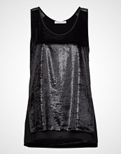 BOSS Business Wear Idani Bluse Ermeløs Svart BOSS Business Wear