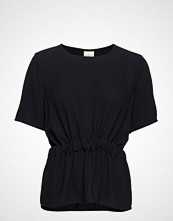 Selected Femme Slftanna Ss Top Noos T-shirts & Tops Short-sleeved Svart SELECTED FEMME