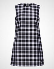 Calvin Klein Check Shift Dress, 0 Kort Kjole Blå CALVIN KLEIN JEANS