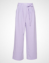 Samsøe & Samsøe Magritt Pants 10456 Vide Bukser Lilla Samsøe & Samsøe