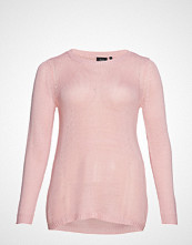 Zizzi Msasha, L/S, Blouse Strikket Genser Rosa ZIZZI
