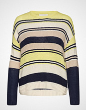 Lollys Laundry Nina Jumper Strikket Genser Gul LOLLYS LAUNDRY