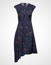 Wood Wood Wanda Dress Knelang Kjole Blå WOOD WOOD