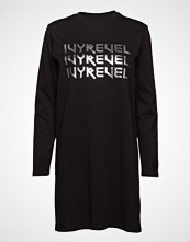 Ivyrevel Ivy Long Sleeve Jersey Dress Knelang Kjole Svart IVYREVEL