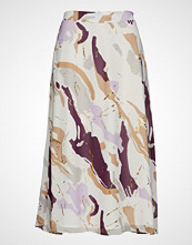 Bruuns Bazaar Poetic Coco Skirt Knelangt Skjørt Rosa BRUUNS BAZAAR