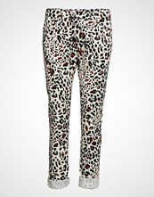 Please Jeans Classic Leo Stramme Bukser Stoffbukser Beige PLEASE JEANS