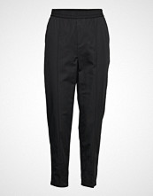 Filippa K Fiona Summer Trouser Bukser Med Rette Ben Svart FILIPPA K