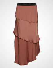 Six Ames Samour Knelangt Skjørt Rosa SIX AMES