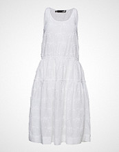 Love Moschino Love Moschino-Dress Knelang Kjole Hvit LOVE MOSCHINO