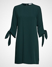 Calvin Klein Smooth Twill Tie Cuf Knelang Kjole Grønn CALVIN KLEIN