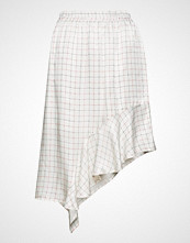 DESIGNERS, REMIX Jael Skirt Knelangt Skjørt Hvit DESIGNERS, REMIX