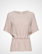 Selected Femme Slftanna Ss Top Noos T-shirts & Tops Short-sleeved Rosa SELECTED FEMME