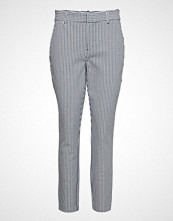 GAP Skinny Ankle Plaid/Stripe Bukser Med Rette Ben Grå GAP