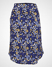 Noa Noa Skirt Knelangt Skjørt Blå NOA NOA