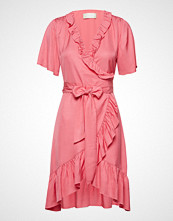 Fall Winter Spring Summer Synne Viscose Knelang Kjole Rosa FALL WINTER SPRING SUMMER