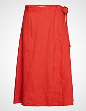 Noa Noa Skirt Knelangt Skjørt Rød NOA NOA