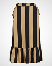 Six Ames Diana Knelangt Skjørt Beige SIX AMES