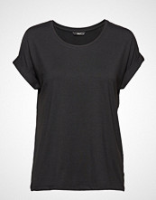 Only Onlmoster S/S O-Neck Top Noos Jrs T-shirts & Tops Short-sleeved Svart ONLY