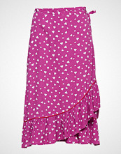 Résumé Margit Skirt Knelangt Skjørt Rosa RÉSUMÉ
