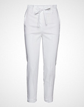 Mango Belt Straight Fit Trousers Vide Bukser Beige MANGO Mango Belt Straight Fit Trousers Vide Bukser Beige MANGO