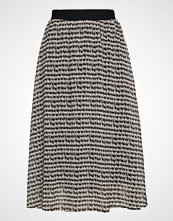 Bruuns Bazaar Feather Violet Skirt Knelangt Skjørt Multi/mønstret BRUUNS BAZAAR