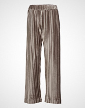 Filippa K Velvet Plissé Trousers Vide Bukser Brun FILIPPA K
