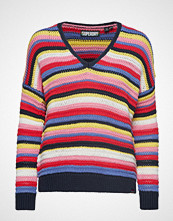 Superdry Eloise Textured Open Knit Strikket Genser Multi/mønstret SUPERDRY