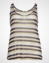 Violeta by Mango Metallic Striped Top T-shirts & Tops Sleeveless Multi/mønstret VIOLETA BY MANGO