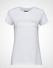 Barbour B.Intl Cortina Tee T-shirts & Tops Short-sleeved Hvit BARBOUR