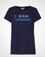 Signal T-Shirt/Top T-shirts & Tops Short-sleeved Blå SIGNAL
