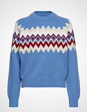 Samsøe & Samsøe Viren Crew Neck 10955 Strikket Genser Blå SAMSØE & SAMSØE