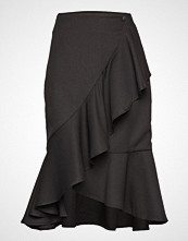 Whyred Ryker Solid Knelangt Skjørt Svart WHYRED