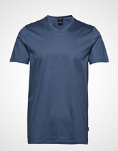 BOSS Business Wear Teal 100 T-shirts Short-sleeved Blå BOSS BUSINESS WEAR