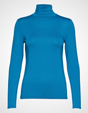 Soaked in Luxury Hanadi Rollneck Ls Høyhalset Pologenser Blå SOAKED IN LUXURY