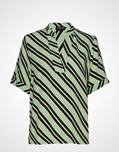 Selected Femme Slfpixie Ss Top B T-shirts & Tops Short-sleeved Grønn SELECTED FEMME